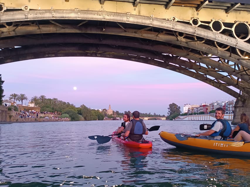 Sunset Kayak: Historic Seville, Triana and La Cartuja - Meeting at Antiguas Almonas and Getting Paddle-Ready