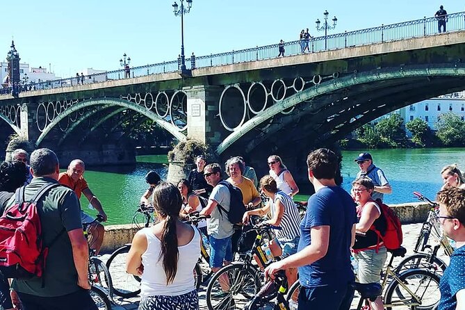 The best private bike tour through Seville - How the route flows: from Almohad Torre del Oro to Triana