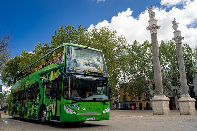 Tour in Seville Tourist Bus, Panoramic Cruise and Walking Tour - The Bus Portion: Torre del Oro, Plaza España, and the City’s Famous Lines