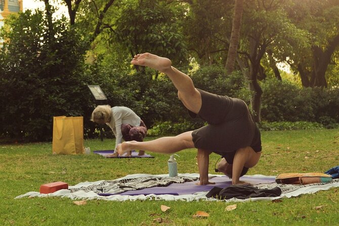 Yoga at María Luisa Park in Seville - First Step: Finding the Class Near Avenida Magallanes